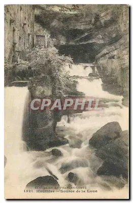 Fonte da Loue — Monthièr, Franche-Comté — Editor L. Galland-Pêtre, n°1521