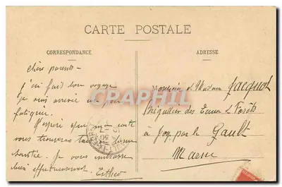 BESANÇON HISTORIQUE (M.D.) — Ruínas de um teatro romano de Antiga Vesontio — Editor M.D. (Maison D.) — Verso