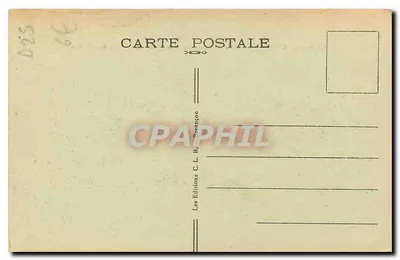 Besançon-les-Bains — Casino en Établissement Thermal des Bains Salins de la Mouillère — uitgever C.L. Besançon, n° 196 — Achterkant