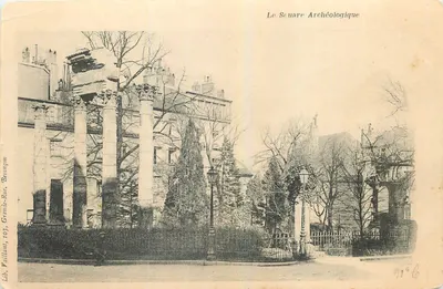 O Square Archéologique — Paris — Lib. Vaillant, 103, Grande-Rue, Besançon