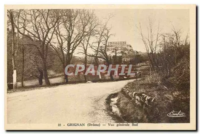Grignan (Drôme) — Vista geral Sul — Combier, n°22
