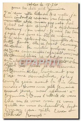 Grignan (Drôme) — Vista geral Sul — Combier, n°22 — Verso