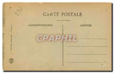 Villars-de-Lans — Wejście do Górze Bourne i skała Roche Pointue — Gaude, Grenoble — Rewers