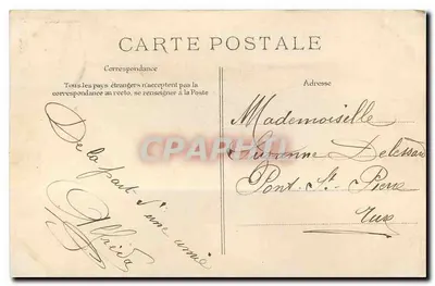 Louvières — Kioszek — D. Bonadona, Wydawca — Rewers