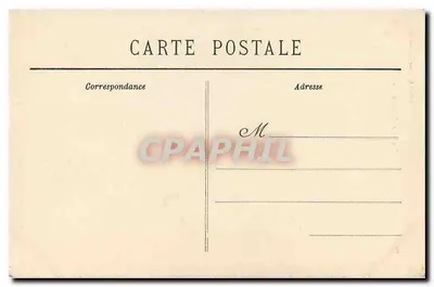 Quimper — Fachada da Catedral — Collection Villard, Quimper, n°15 — Verso