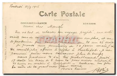 Montpellier — Widok na Aqueduc — L.B. 11 — Rewers