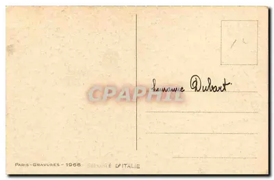 Scena morska z jachtami — A. Lafitte — Paris-Gravures - 1968 — Rewers