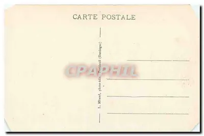 Excideuil (Dordogne) — Visão geral tirada do Plantier — L. Miftand, fotógrafo — Verso