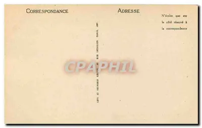 Beauvais — Widok panoramiczny — L. (wydawca) — Rewers