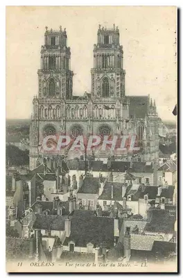 Orléans — Vista tirada da Torre do Museu — LL