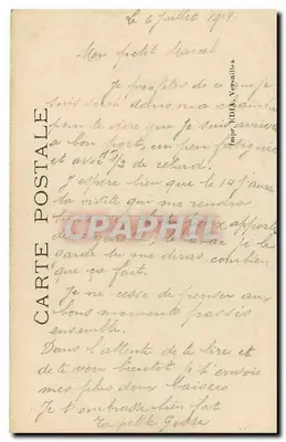 Pałac w Versailles — Galeria Szybek — Galeria lustrzana — n°21 — Rewers