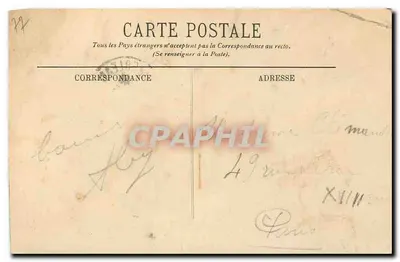 Fontainebleau — La Forêt — Las Gorges de Franchard — LL. — n°218 — Reverso