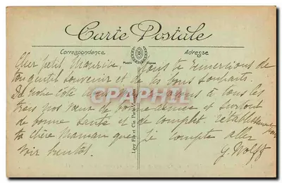 Parijs — Het Luxembourgse Tuin — LL — Achterkant