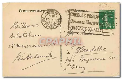 Parigi - Palazzo e Giardino del Luxembourg - LL — Verso