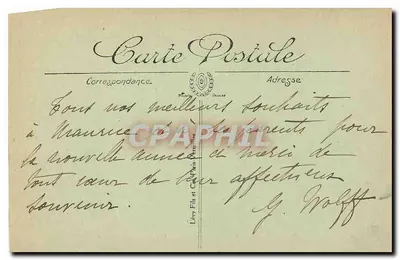 PARIS — O Jardim do Luxembourg — LL — Verso