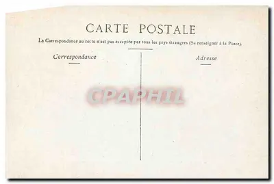 Parigi — Il Consiglio di Stato, piazza del Palazzo-Royal — Cartolina postale — Verso