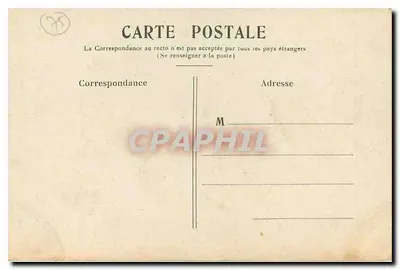 Paris — Les Invalides — editor desconhecido, n° de série 15 — Verso