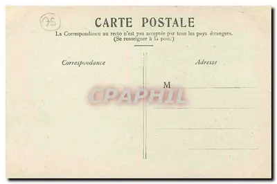 Paris — Notre-Dame. — Vista da fachada gótica — editor não visível — Verso