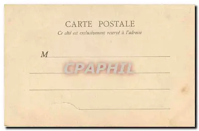 PARIS — Jardim da Butte Montmartre — J.F. Paris, n° 224 — Verso