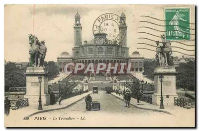Paris - O Trocadéro — LL, n°850