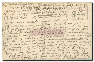 Parigi - La Chiesa della Madeleine — Editore LIP, n°26 — Verso