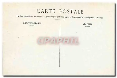 Paryż — Arc de Triomphe — widok panoramiczny — wydawca nieznany — Rewers