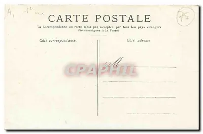 Paryż — Arc de Triomphe des Tuileries — wydawca nieznany — Rewers