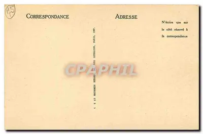 Szczegół portali — Święty Germain w Auxerrois — Paryż — LL nr 548 — Rewers