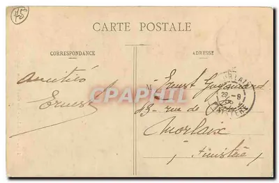 Parigi - La Grotta delle Buttes-Chaumont — Cartolina d'epoca n°175, edita dalla Cie des Cartes Postales Parisiennes — Verso