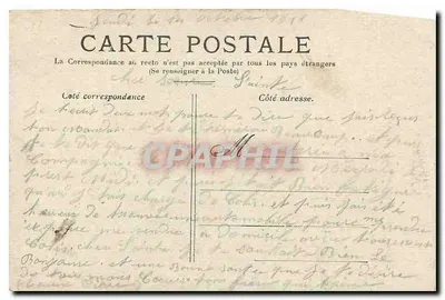 Paris — La Basilique de Montmartre — Verso