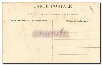 Montmartre — A Casa com telhado de colmo — J. G. A., Paris, n° 534 — Verso