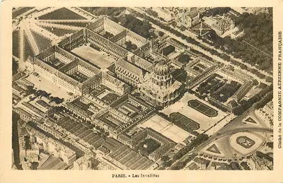 PARIS • Les Invalides — cliché da Compagnie Aérienne Française