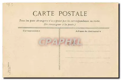 Bois de Boulogne - Intorno al lago interno — editore I. V. A. Gr. n°17 — Verso
