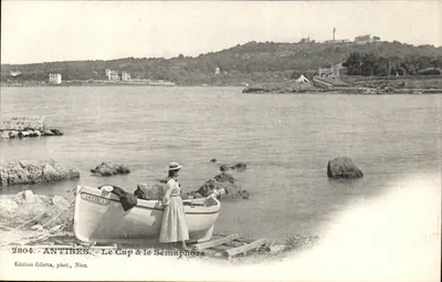 Antibes - O Cabo & o Sémaphore — Edição Giletta, Nice, n° 2804