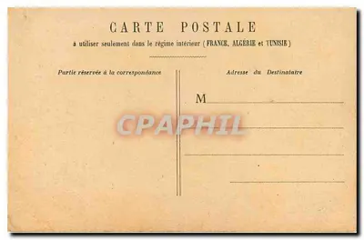 Paryż — Instytut Francji — widok mostu i łodzi na Seinie — wydawca nie widoczny — Rewers
