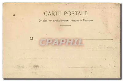 Paryż — Katedra Madeleine — widok frontalny z kolumnadami i rzeźbami — n° 98 — Rewers