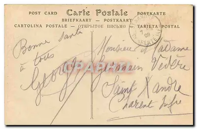 Paryż — Panthéon — N.D. Piolet — Rewers