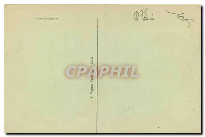 Buttes Chaumont — Tra le Rocce — J. H. — Verso