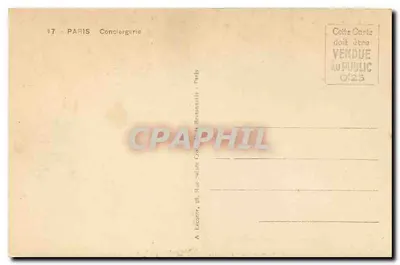 Pont de la Concorde — vista della Concorde e del Palazzo della Concorde — editore A. Ledante, 38, Rue Sainte-Croix-de-la-Bretonnière, Parigi — Verso
