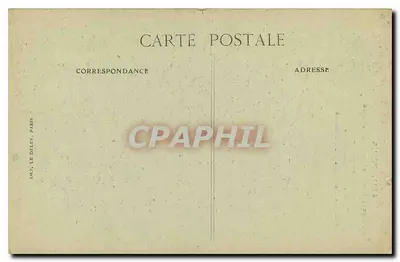 O Sagrado Coração e o Funicular de Montmartre — 4331. PARIS — Editor Le Delev, Paris — Verso