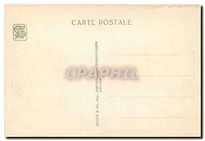 Palácio Principal da Itália — Exposição Colonial Internacional — Paris 1931 — Verso