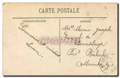 Paryż — Panthéon — LL, nr 166 — Rewers