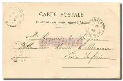 Paris - Igreja N.-D. de Lorette — editor Montaigne, n° 148 — Verso
