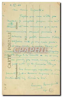 Freska z kaplicy św. Geneviève — Kościół Świętej Trójcy — Paryż (9e) — Zbiór Mute — Rewers