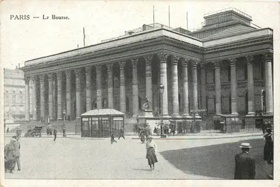 Paris — A Bolsa. — Editor não identificado, n° de série não visível.