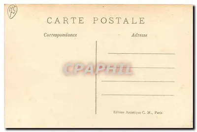 Paryż — Plac Konwencji i ulica Royale — Wydawnictwo Artystyczne C.M., nr 67 — Rewers