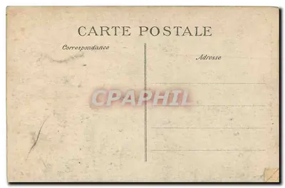 PARIS — Casa de Guardas do Castelo d'Água — Fachada — Editor B. Lévy, n° 252 — Verso