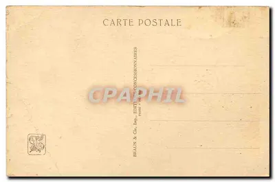 Angkor-Vat — Galeria i Tor N-E — Międzynarodowa Wystawa Kolonialna — Paryż 1931 — Rewers