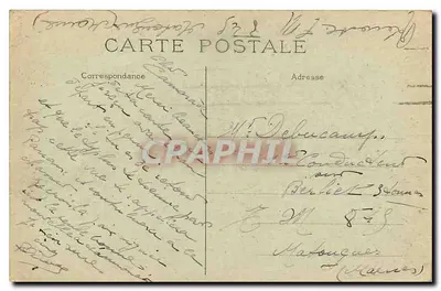 Paris — Panorama em direção à Estação de Orsay — J.H. — n° 1223 — Verso
