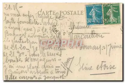 Paryż — La Madeleine — A.P. (n°268) — Rewers
